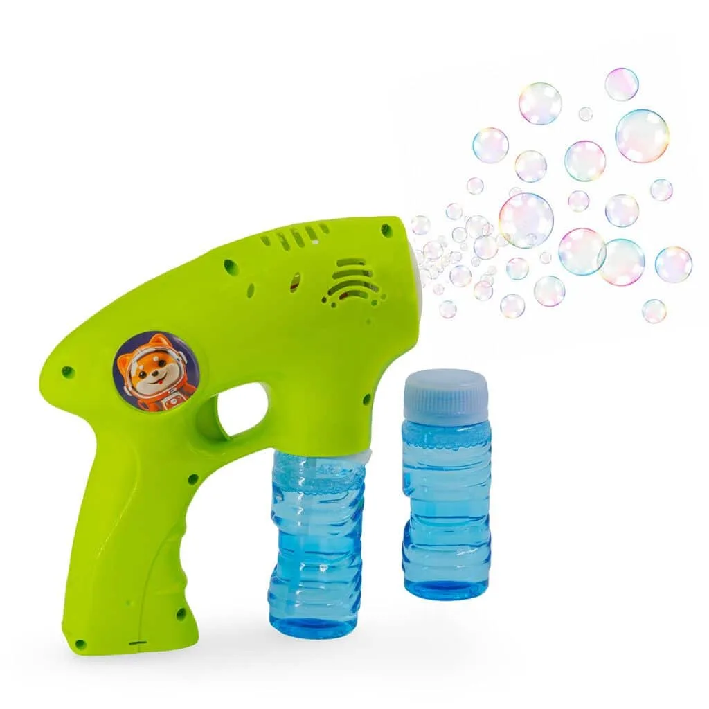 Pistola Lanza Burbujas Electrica SARZ-009 – Zumo – Verde