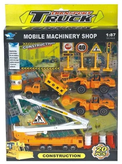 Set Autitos + Accesorios ATRZ-002 – Zumo – Construccion