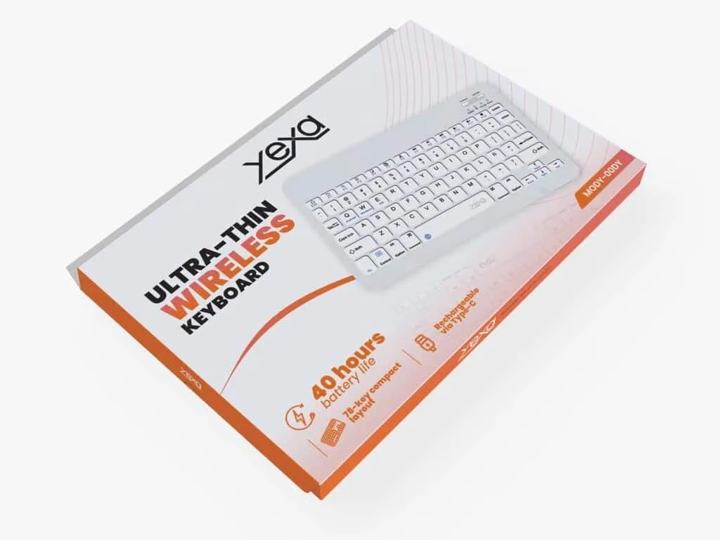 Teclado Bt Ultrafino Colores MODY-00DY – Yexa – Violeta